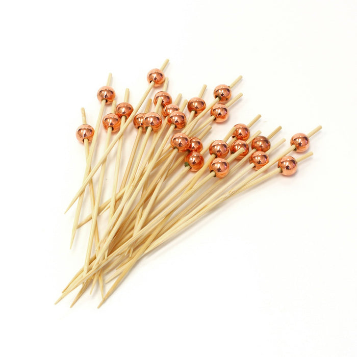 WHOLESALE - BP-6 Bamboo Mixed Heart Pick (4800 count/case)